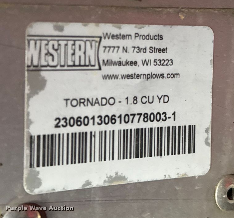 image for item EV5213 (2) Western Tornado spreaders