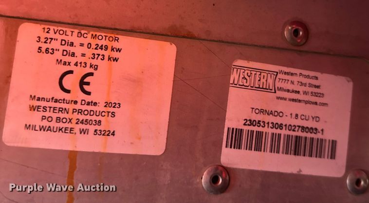 image for item EV5213 (2) Western Tornado spreaders