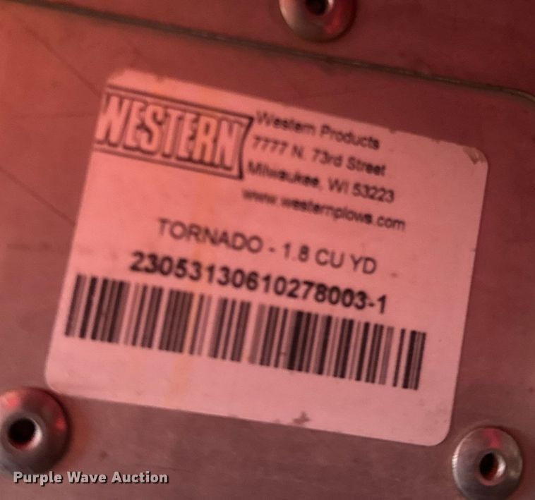 image for item EV5213 (2) Western Tornado spreaders