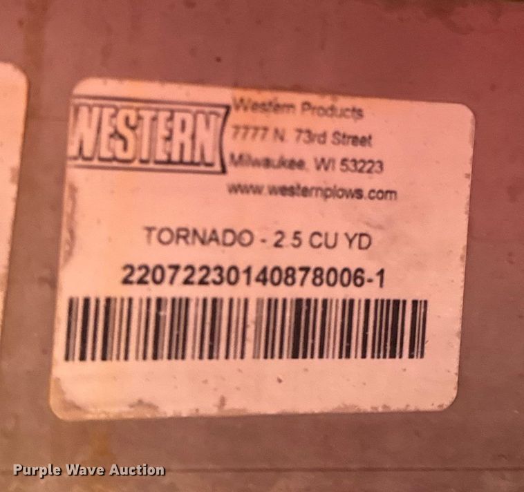 image for item EV5215 (2) Wester Tornado spreaders