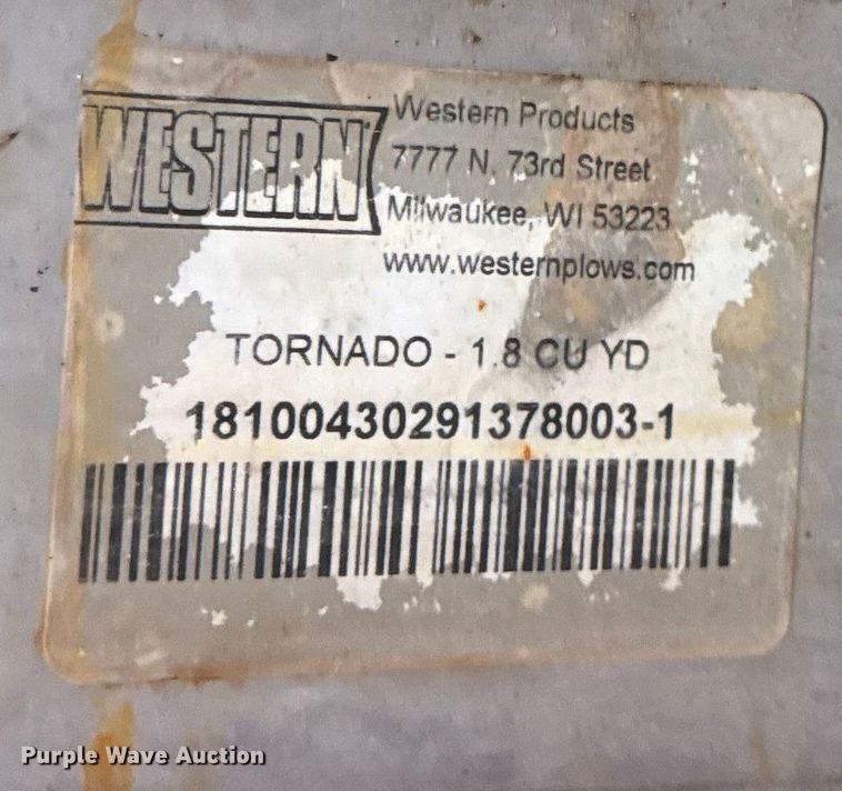 image for item EV5216 (2) Western Tornado spreader