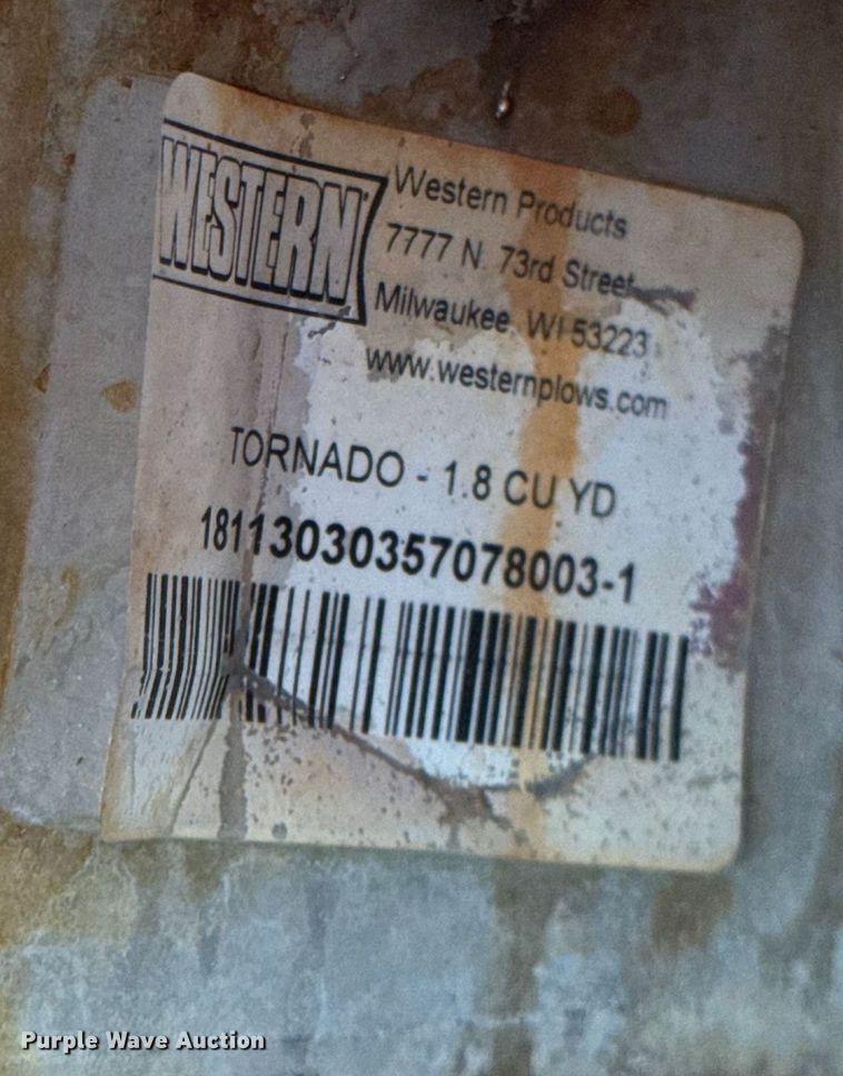 image for item EV5216 (2) Western Tornado spreader