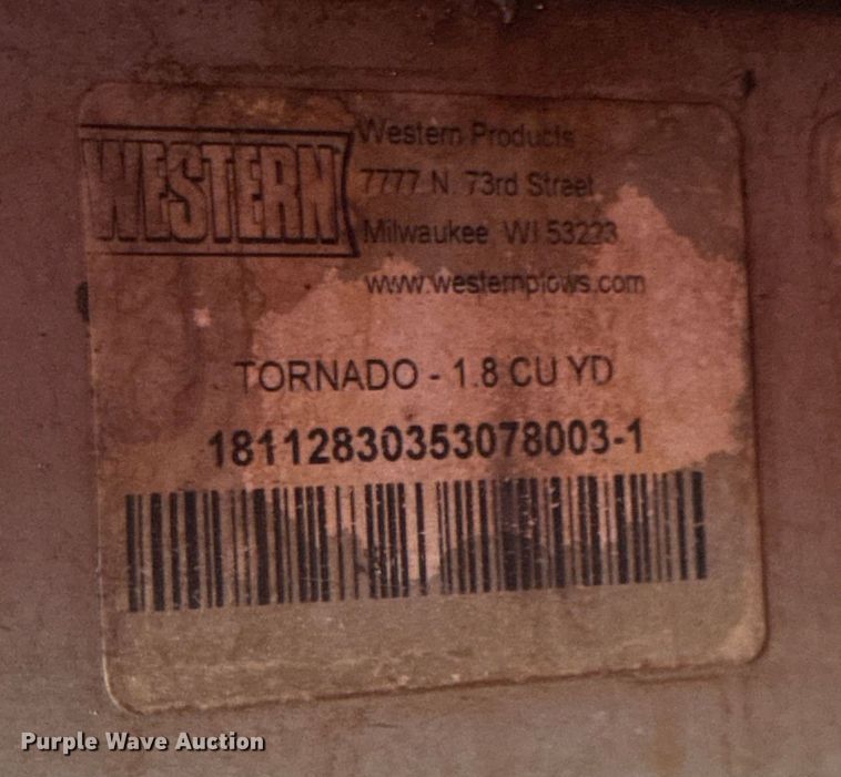 image for item EV5223 (2) Western Tornado spreaders