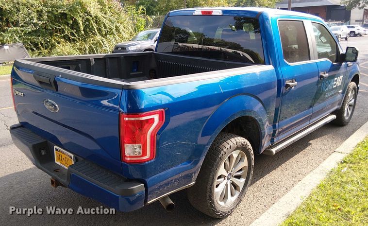 image for item EV5225 2017 Ford F150 SuperCrew pickup truck