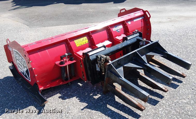 image for item EV5227 Boss skid steer snow pusher