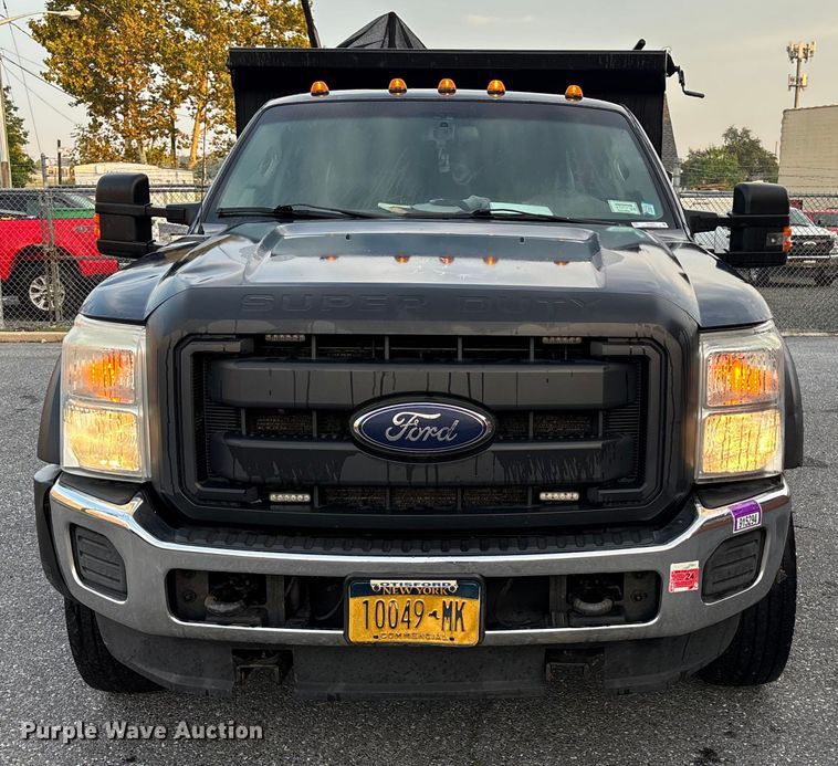 image for item EV5229 2016 Ford F550 SuperCab dump truck
