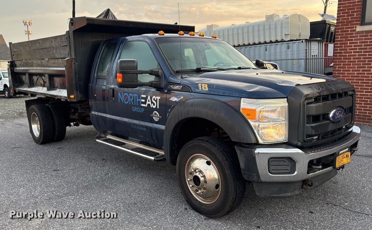 image for item EV5229 2016 Ford F550 SuperCab dump truck