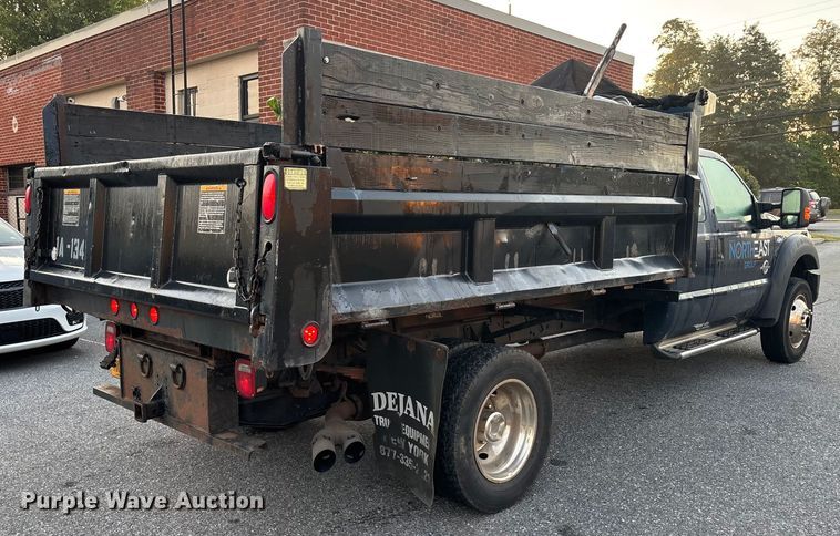 image for item EV5229 2016 Ford F550 SuperCab dump truck