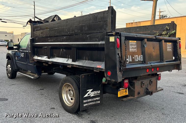 image for item EV5229 2016 Ford F550 SuperCab dump truck