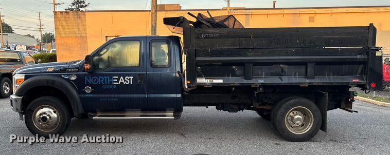 image for item EV5229 2016 Ford F550 SuperCab dump truck