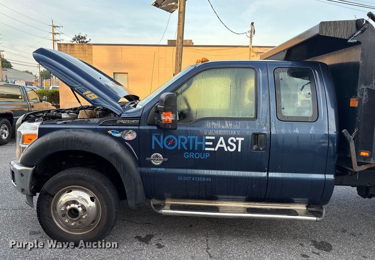 image for item EV5229 2016 Ford F550 SuperCab dump truck