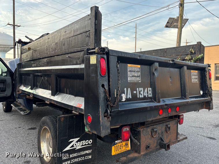 image for item EV5229 2016 Ford F550 SuperCab dump truck