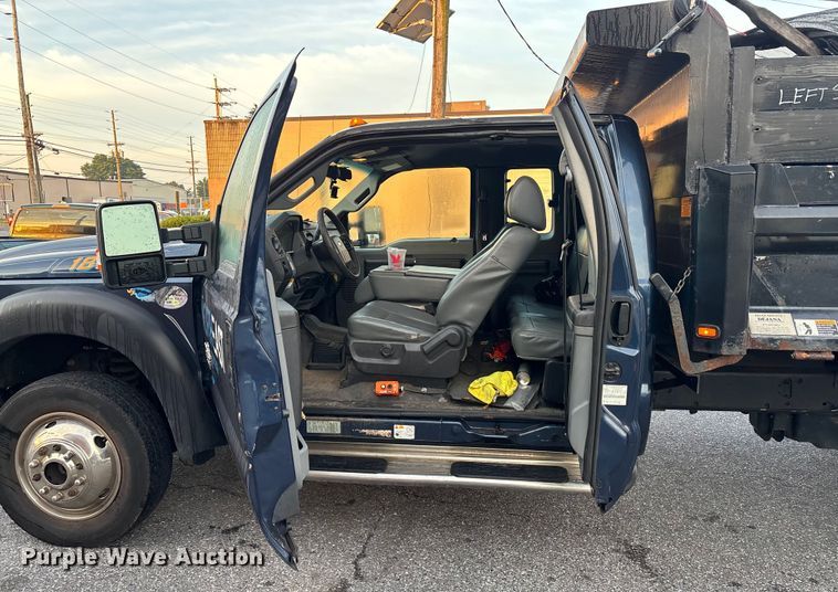 image for item EV5229 2016 Ford F550 SuperCab dump truck