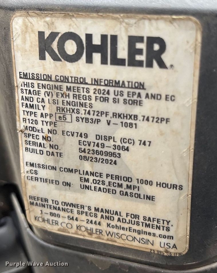 image for item EV5231 EXmark Lazer Z ZTR lawn mower