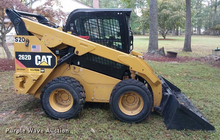 MINI CARGADOR SOBRE RUEDAS 2019 CATERPILLAR 262D