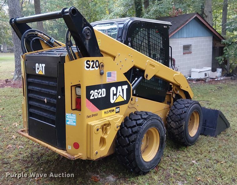 MINI CARGADOR SOBRE RUEDAS 2019 CATERPILLAR 262D