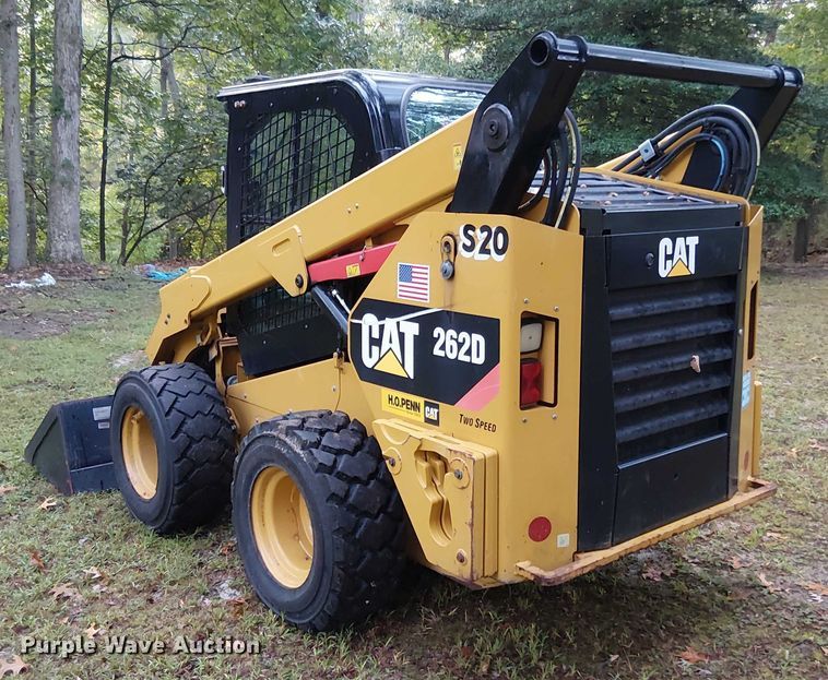 image for item EV5235 2019 Caterpillar 262D skid steer loader
