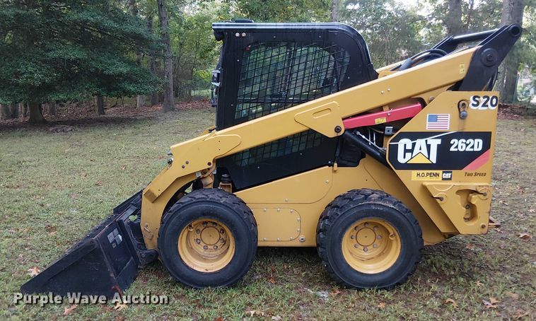 image for item EV5235 2019 Caterpillar 262D skid steer loader