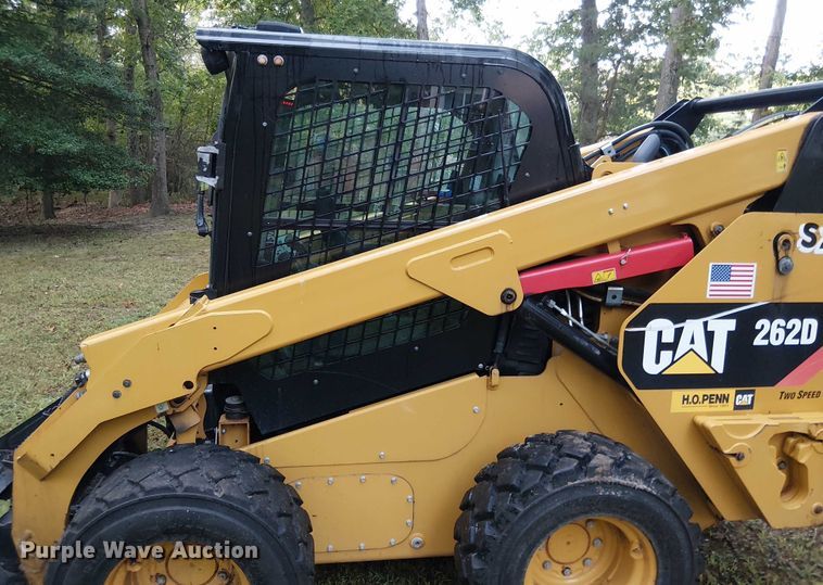 image for item EV5235 2019 Caterpillar 262D skid steer loader