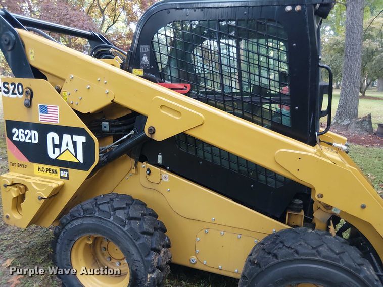 image for item EV5235 2019 Caterpillar 262D skid steer loader