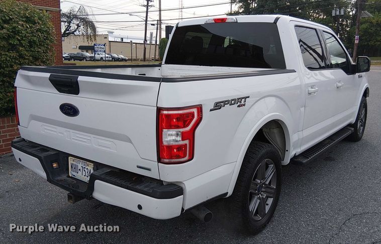 image for item EV5244 2020 Ford F150 SuperCrew pickup truck