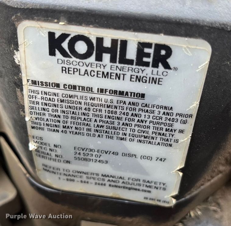 image for item EV5245 EXmark Lazer Z ZTR lawn mower