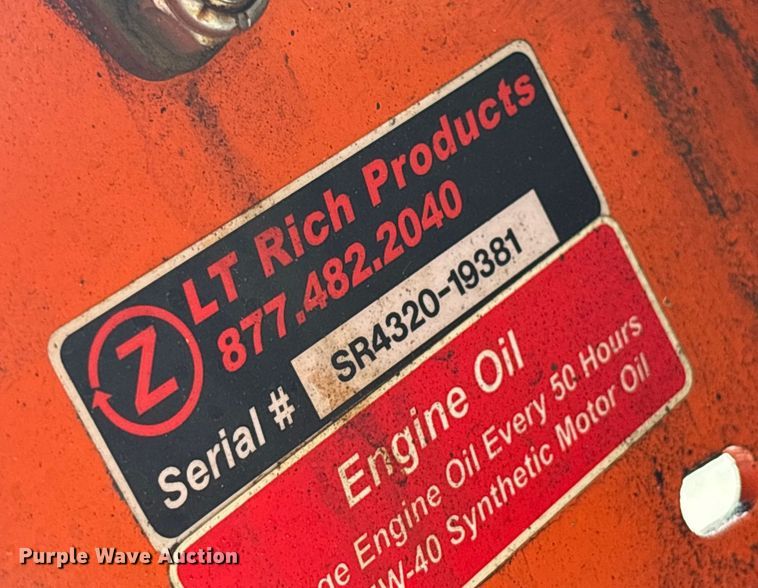 image for item EV5251 Zx4 Snowrator snow pusher