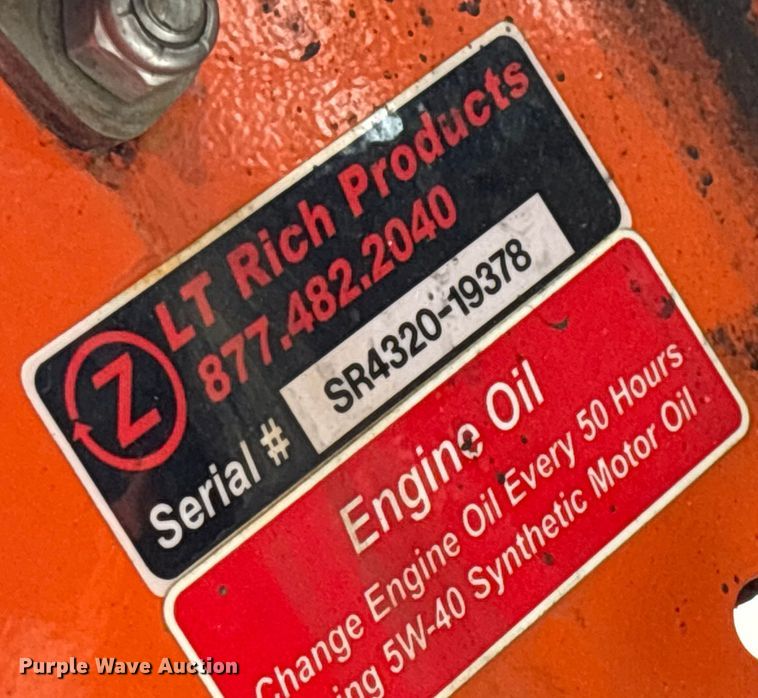 image for item EV5253 Zx4 Snowrator snow pusher