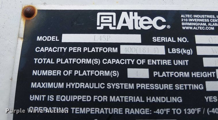 image for item EV5255 2012 Freightliner M2 bucket truck