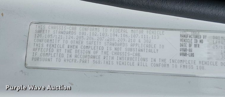 image for item EV5255 2012 Freightliner M2 bucket truck