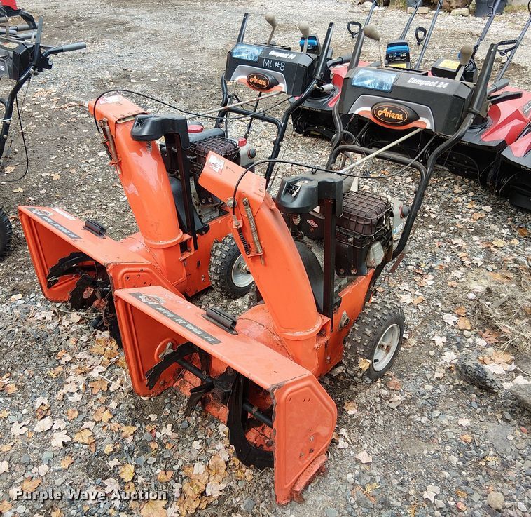 image for item EV5257 (2) Ariens Compact 24 snow blowers