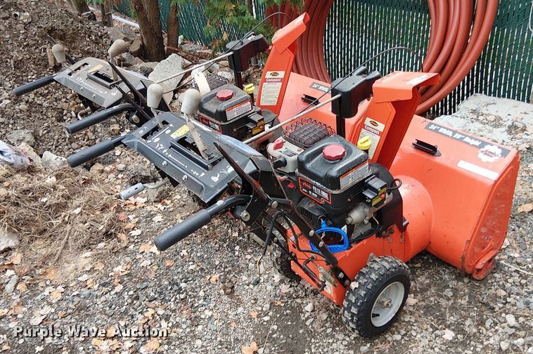 image for item EV5257 (2) Ariens Compact 24 snow blowers