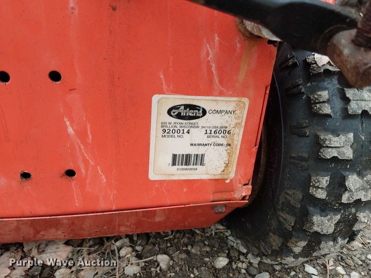 image for item EV5257 (2) Ariens Compact 24 snow blowers