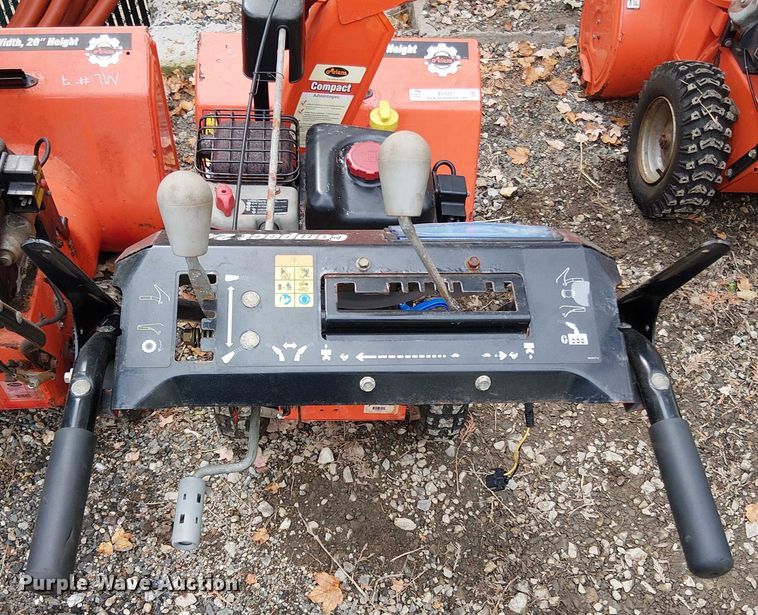 image for item EV5257 (2) Ariens Compact 24 snow blowers