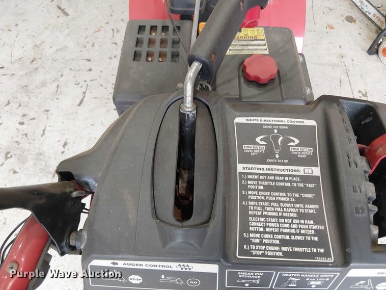 image for item EV5261 Troy bilt Storm 2840 snow blower