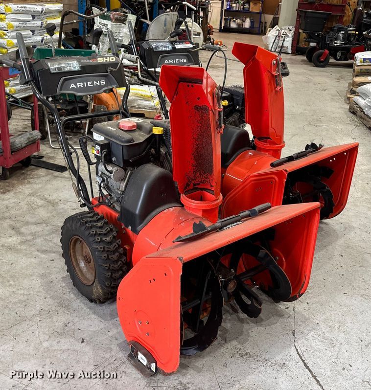 image for item EV5262 (2) Ariens Deluxe 28 snow blowers