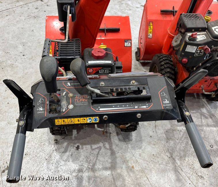 image for item EV5262 (2) Ariens Deluxe 28 snow blowers