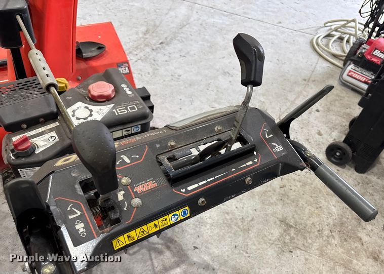 image for item EV5262 (2) Ariens Deluxe 28 snow blowers