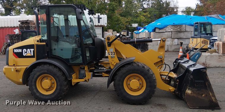 CARGADOR FRONTAL 2018 CATERPILLAR 906M