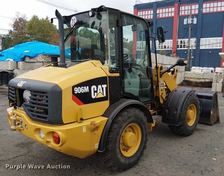 CARGADOR FRONTAL 2018 CATERPILLAR 906M