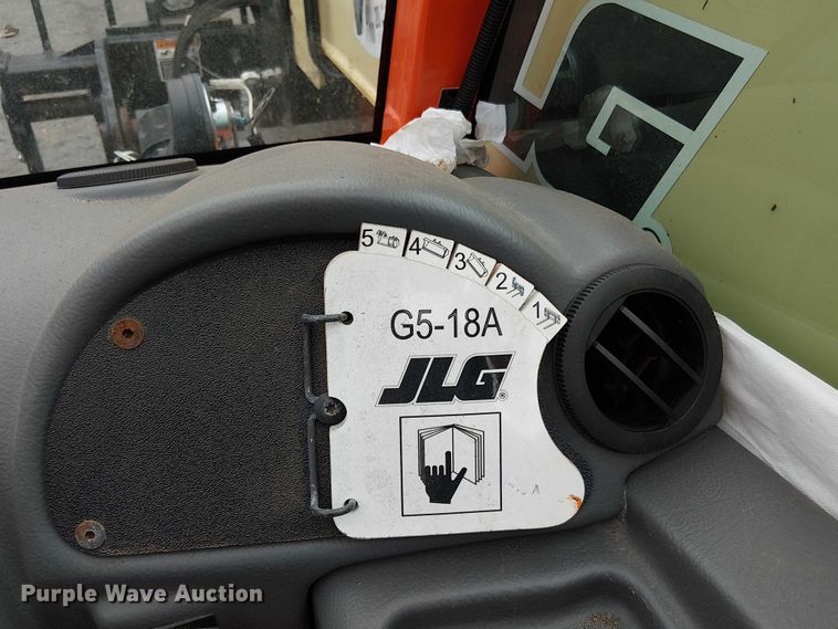 image for item EV5265 2022 JLG G5-18A telehandler