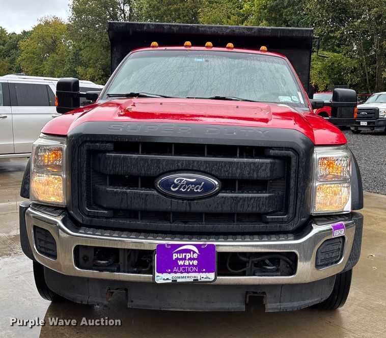 image for item EV5274 2013 Ford F550 dump truck