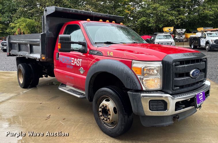 image for item EV5274 2013 Ford F550 dump truck
