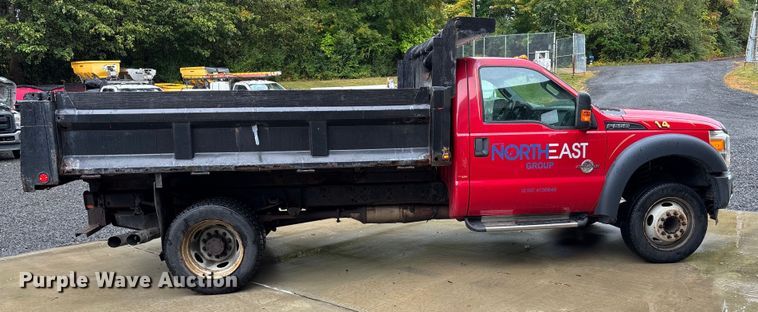 image for item EV5274 2013 Ford F550 dump truck