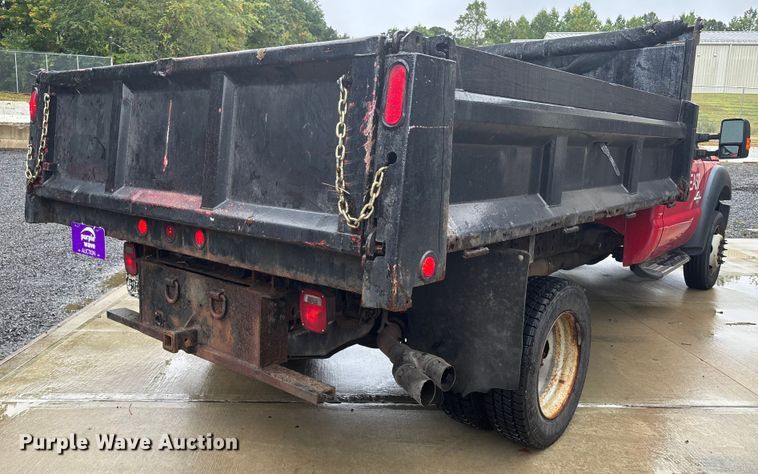 image for item EV5274 2013 Ford F550 dump truck