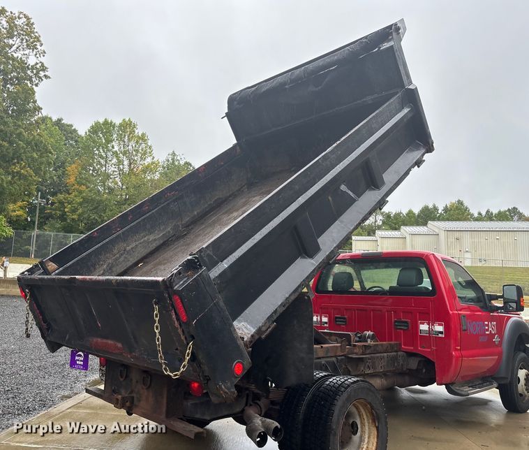 image for item EV5274 2013 Ford F550 dump truck
