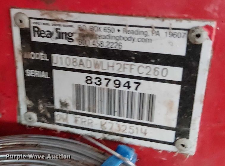 image for item EV5275 2016 Ford F350 Super Duty utility bed pickup truck