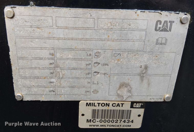 image for item EV5276 2017 Caterpillar 930M wheel loader