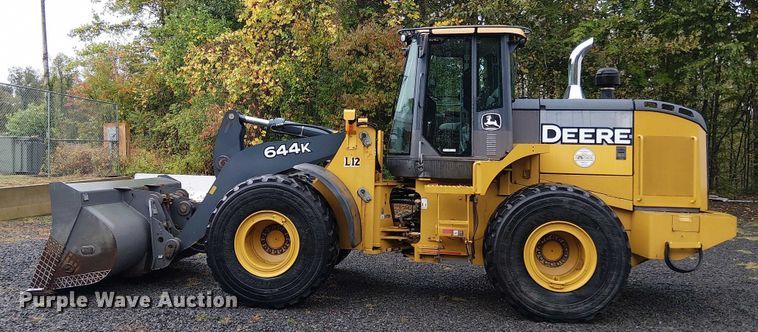 image for item EV5277 2012 John Deere 644K wheel loader