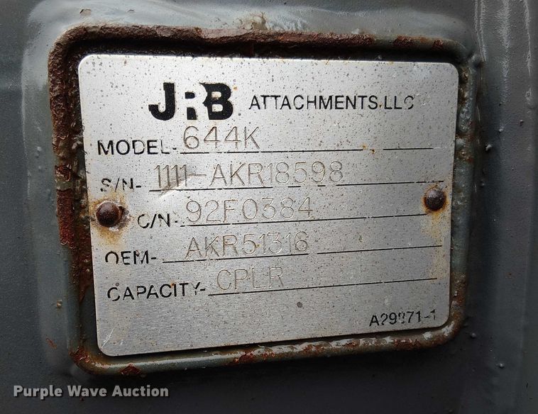 image for item EV5277 2012 John Deere 644K wheel loader